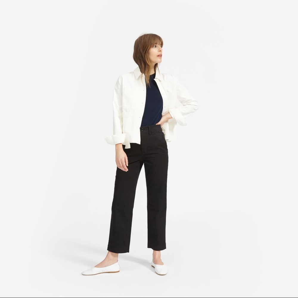 Everlane Lightweight Relaxed Chino in Black